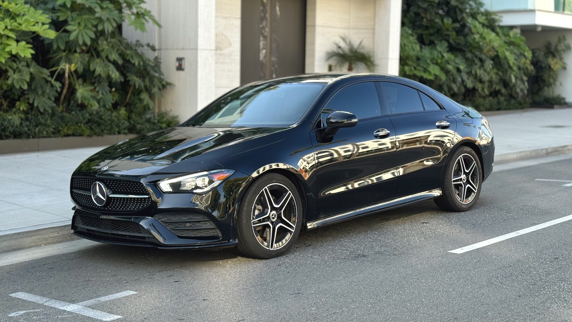 Mercedes CLA 250 AMG Package rental Los Angeles