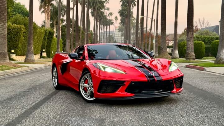 Corvette rental in Los Angeles