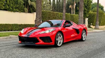 Chevrolet Corvette rental in Los Angeles