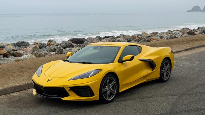 Yellow Chevrolet Corvette