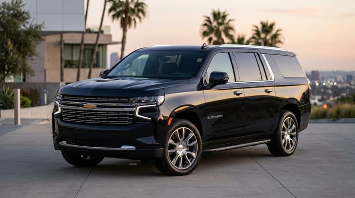Black Chevrolet Suburban