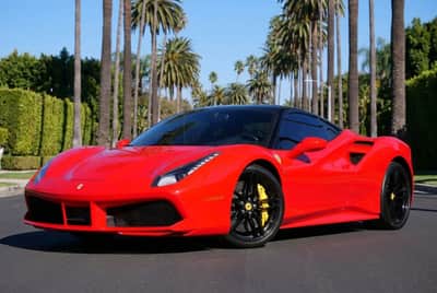 Ferrari 488 Red rental in Los Angeles