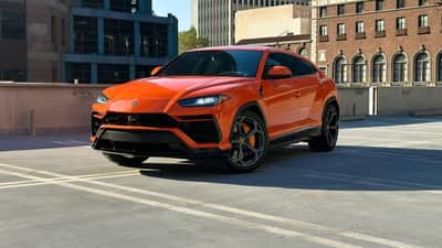 Lamborghini Urus Orange rental in Los Angeles