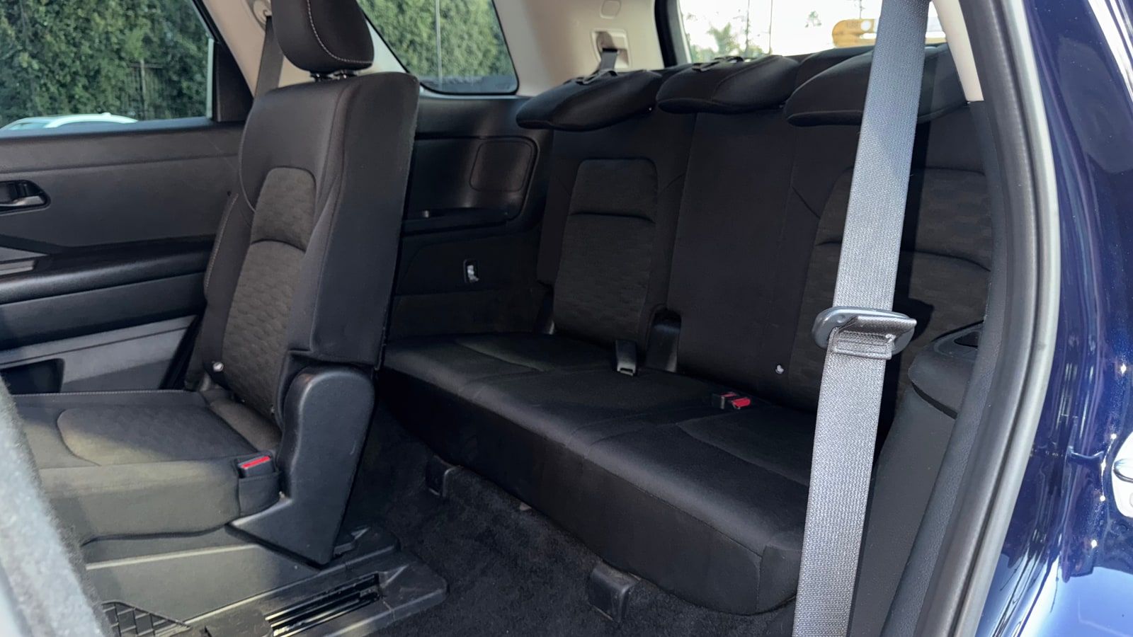 Third row seats of the Nissan Pathfinder