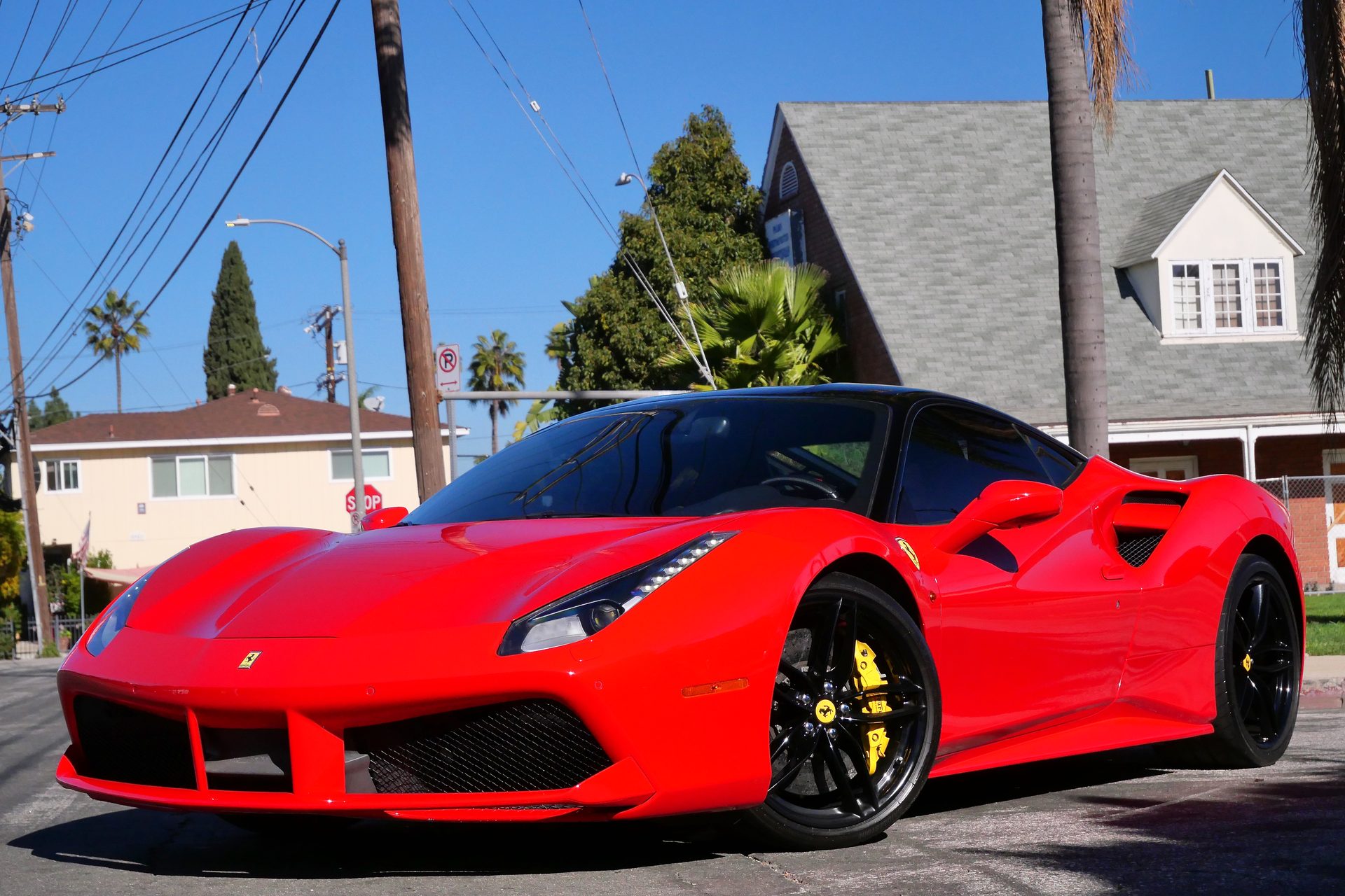 Ferrari 488 Red