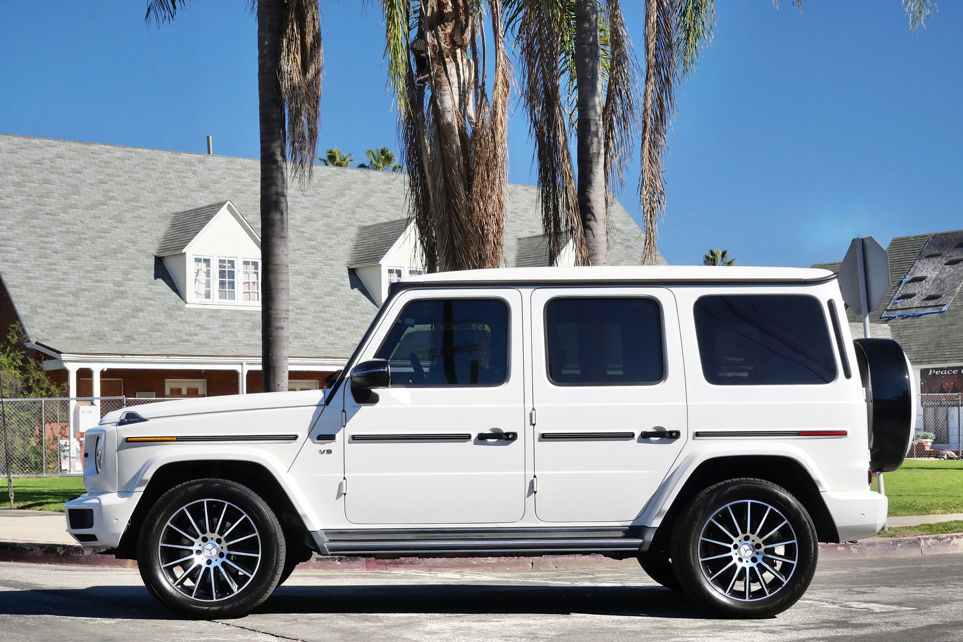 Mercedes G-Wagon White rental Los Angeles