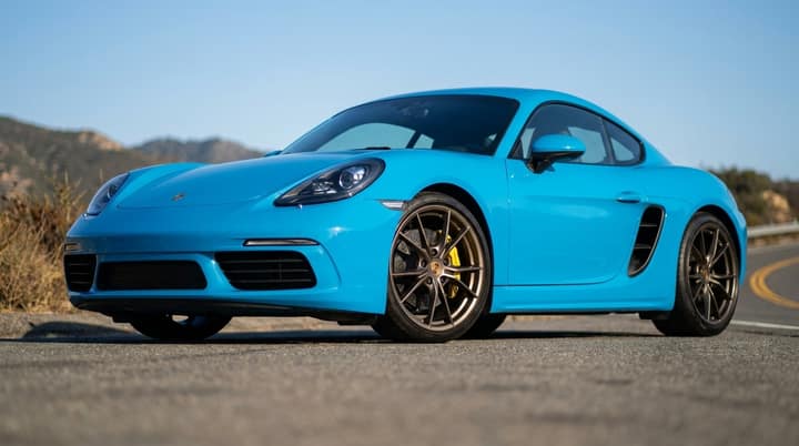 Porsche 718 Cayman rental in Los Angeles