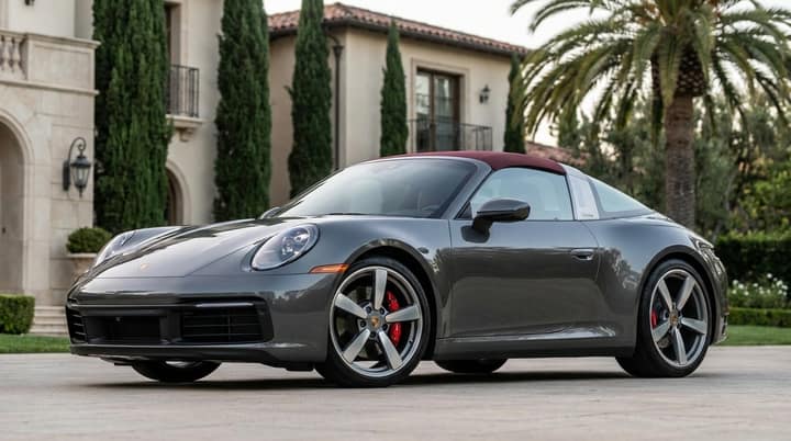 Porsche 911 Targa rental in Los Angeles