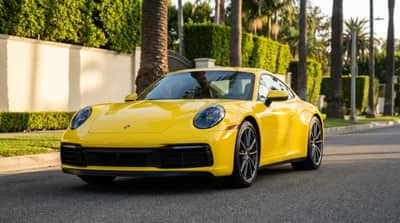 Porsche 911 rental in Los Angeles