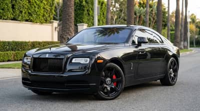 Rolls-Royce Wraith Black rental in Los Angeles