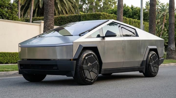 Tesla Cybertruck rental in Los Angeles